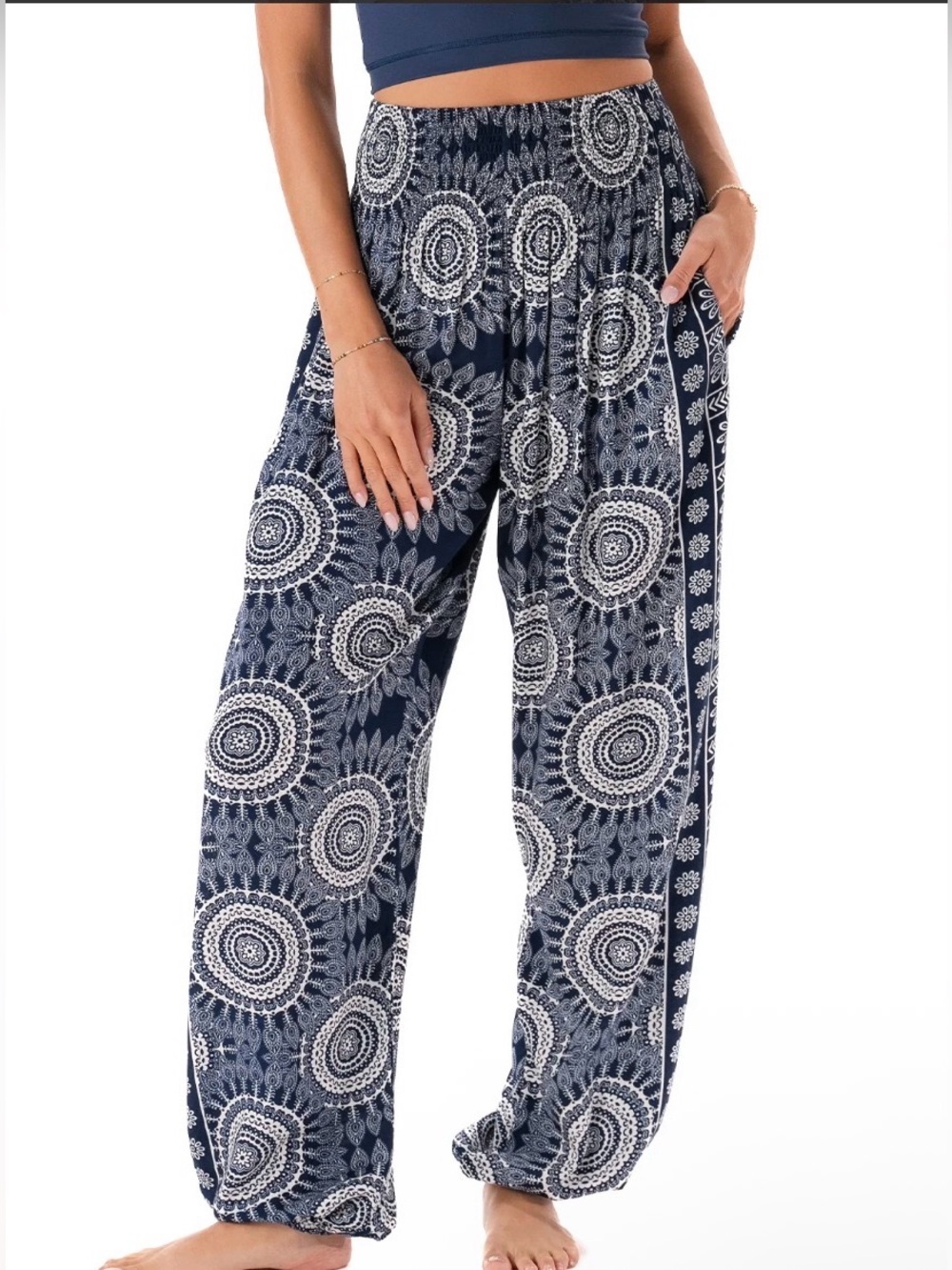 Lotus and Luna Bora Bora Harem pants size Small Petite